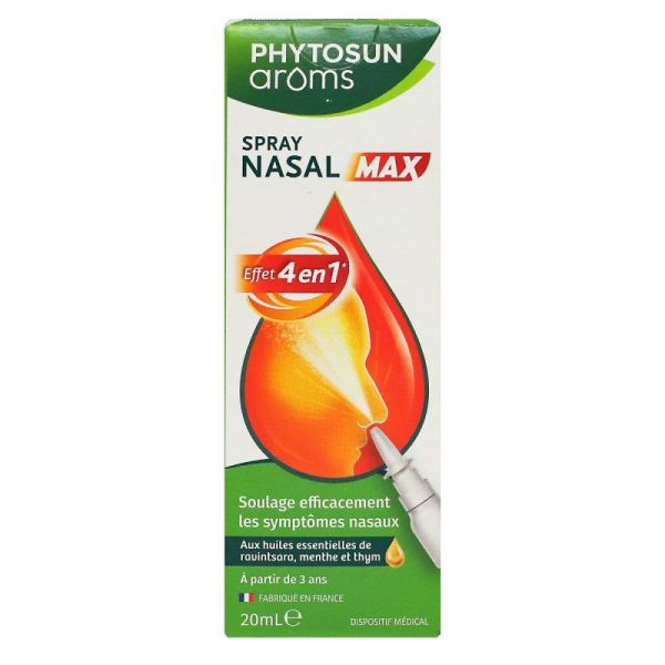 PHYTOSUNAROMS SPRAY NASAL MAX 20ML