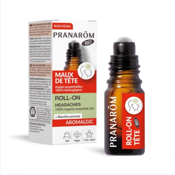Roll-on maux de tête 5mL BIO