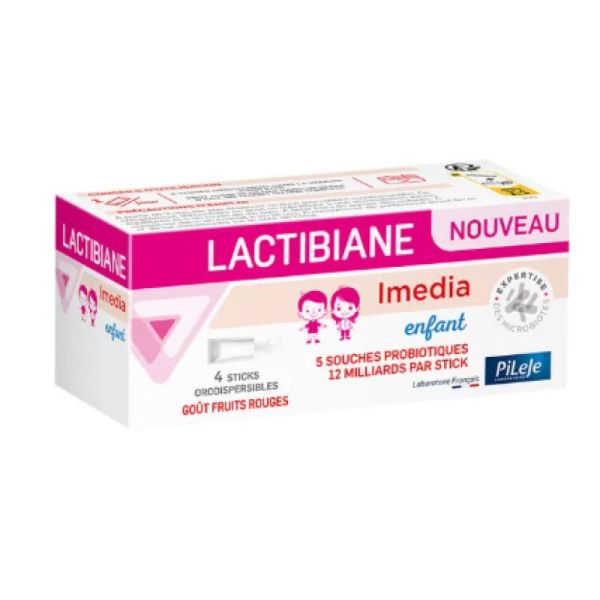 Lactibiane imedia enfant 4 sticks