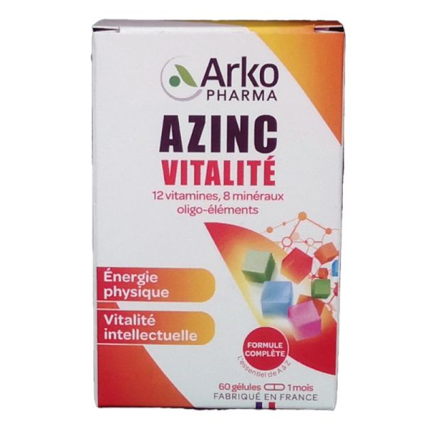 Azinc vitalité Gel 60