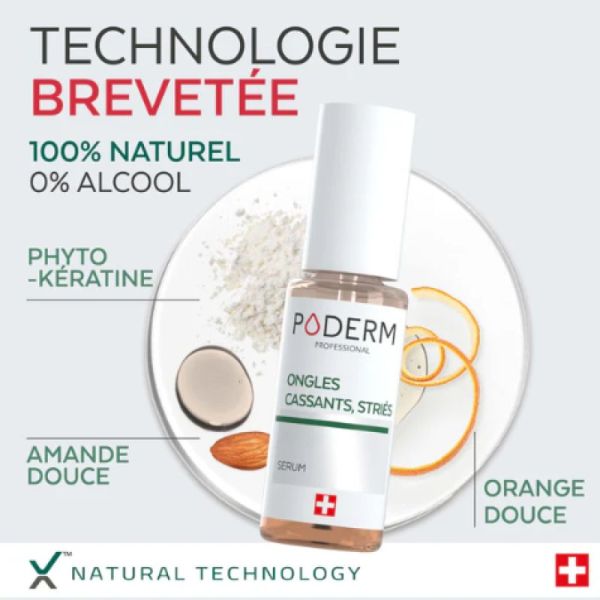 Sérum pour Ongles cassant, Striés 8mL