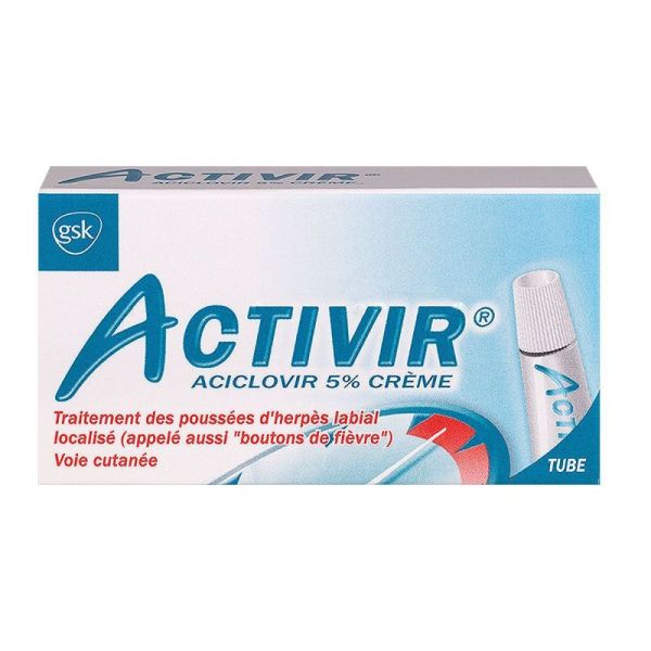ACTIVIR 5% CR TUB 2G