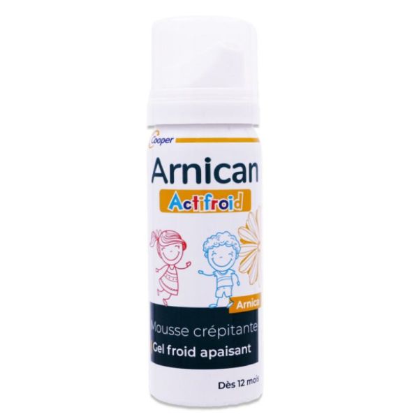 Cooper Arnican mousse crépitante actifroid 50mlo