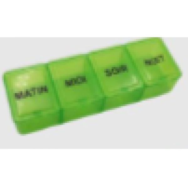 pilulier journalier 4 compartiment