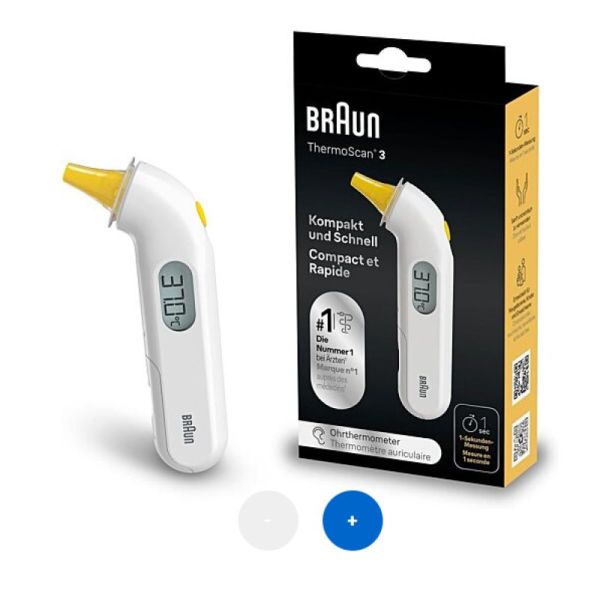 Thermomètre auriculaire Braun Irt3030