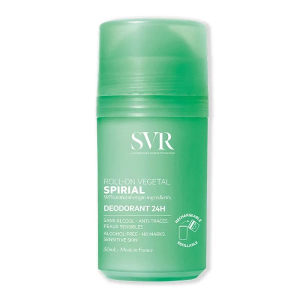 SVR Spirial roll-on végétal déodorant 24H 50ml