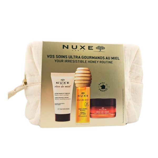 Nuxe Trousse vos soins ultra gourmands au Miel
