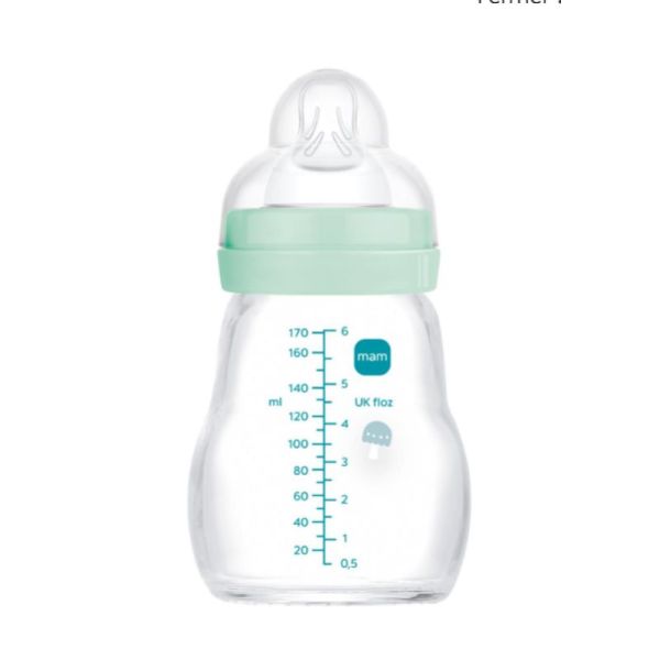 Mam Biberon Verre 170Ml 0+ 2025