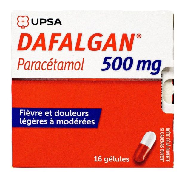 Dafalgan 500Mg Gelu 16