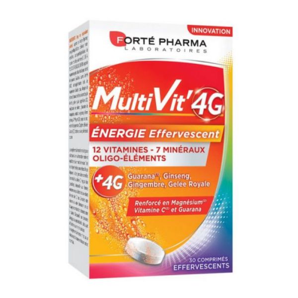 Forte Pharma Multi Vit 4G eff 30 cpr