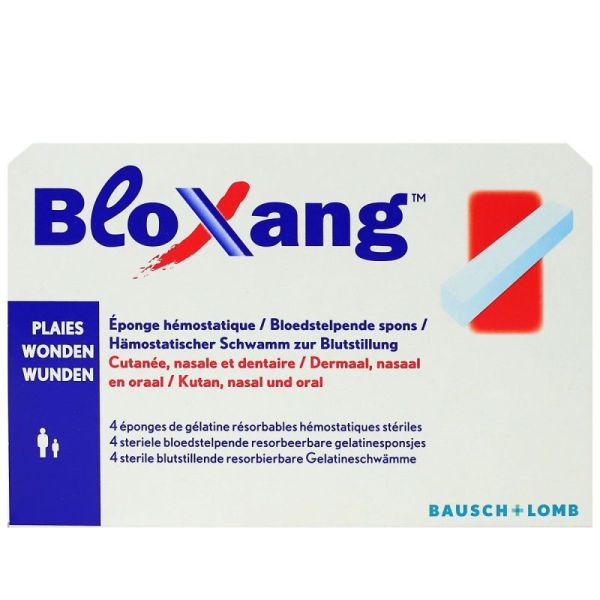 Bloxang Eponges hémostatiques x 4