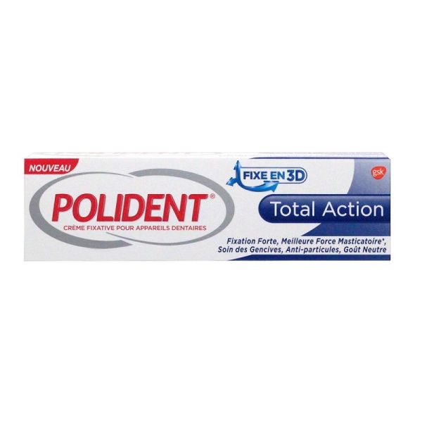 polident total action anti particule 40g