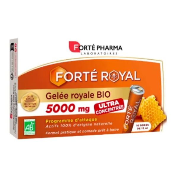 FORTE PHARMA gelée royale 5000 mg 10 doses
