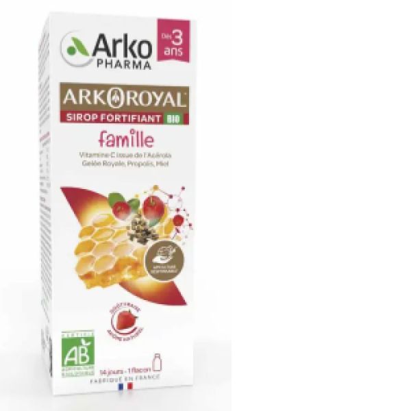 ARKOROYAL SIROP FORT FAMILLE 140 ML