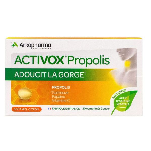 Activox Propolis Comprimés à sucer x 20