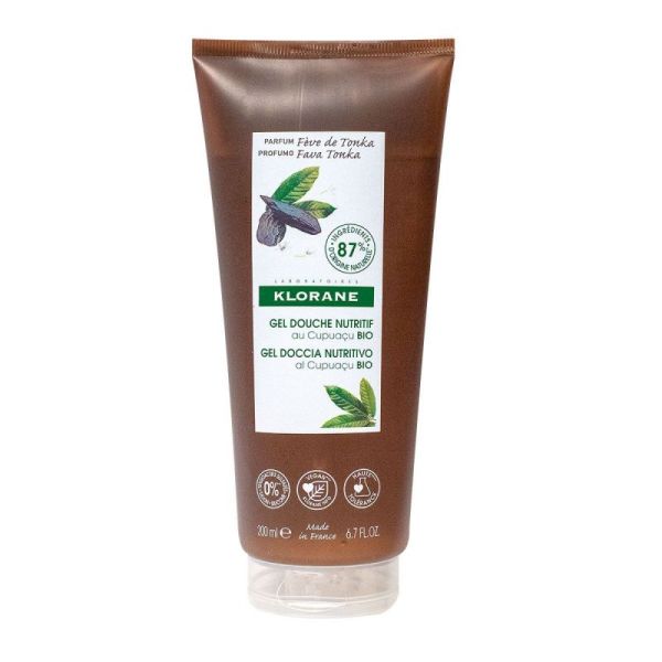 Gel douche nutritif fève de Tonka 200ml