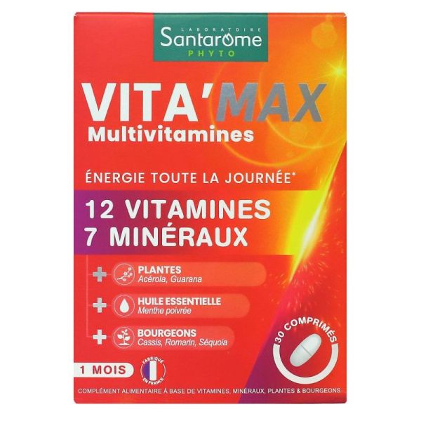 SANTAROME VITA'MAX AD 30CPR