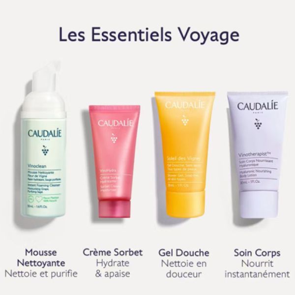 Caudalie Trousse été Les essentiels de voyage