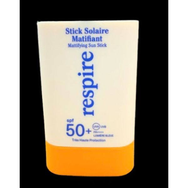 Respire stick solaire matifiant spf 50+