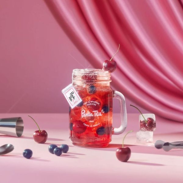 Panda Tea ICED TEA Cerise myrtille 28 sachets