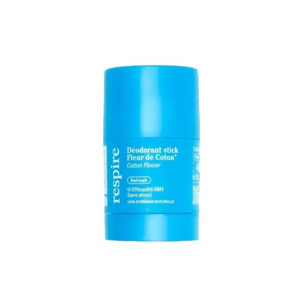 Respire Déodorant stick Fleur de Coton 50g