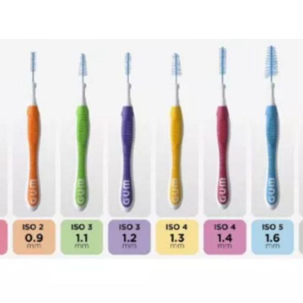 GUM TRAV-LER Brossettes multipack x 10