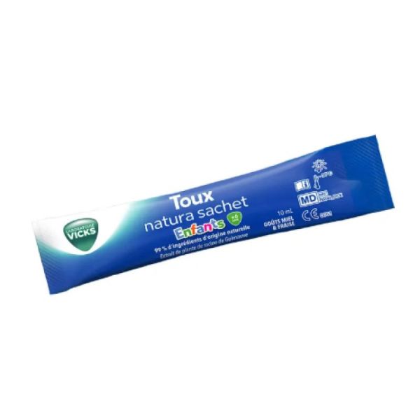Vicks toux natura sachet x14