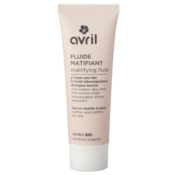 Avril Fluide Matifiant Bio 50Ml