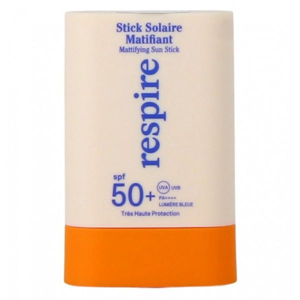 Respire stick solaire matifiant spf 50+