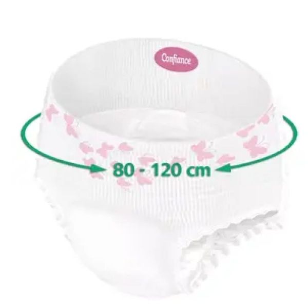 Confiance lady M sous vêtements absorbants 5 gouttes x8