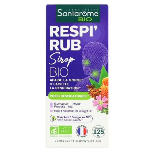Santarome Respirub Bio Srp 125Ml